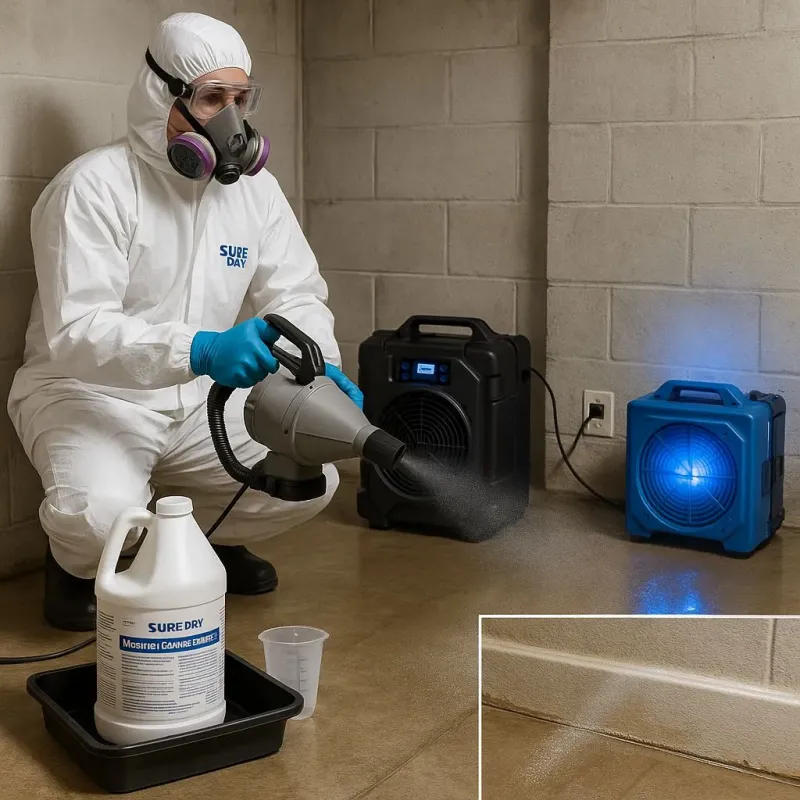 Sanitization and Odor Removal process in Caledonia County, VT