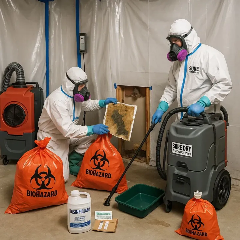 Contaminated Water Handling Protocols process in Caledonia County, VT